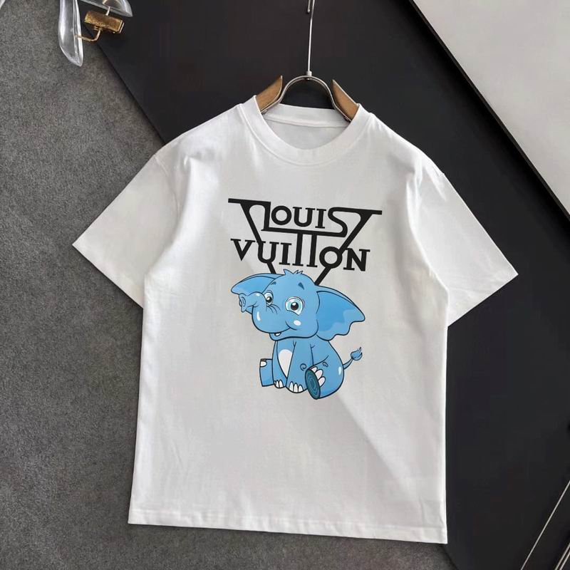 Wholesale High-quality Cheap LV Short Sleeve Replica Designer T Shirts for sale
