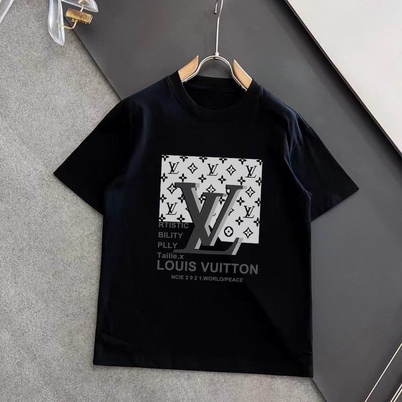 Wholesale High-quality Cheap LV Short Sleeve Replica Designer T Shirts for sale