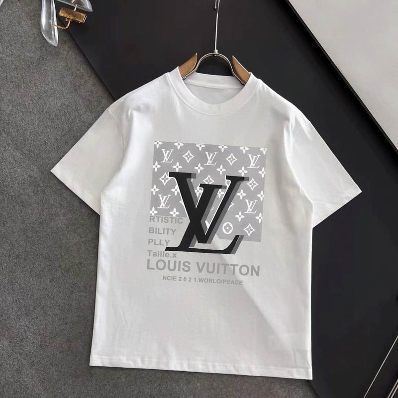 Wholesale High-quality Cheap LV Short Sleeve Replica Designer T Shirts for sale
