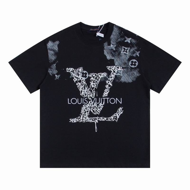 Wholesale Cheap High Quality L.ouis Vuitton Replica Short Sleeved Designer T shirts for Sale