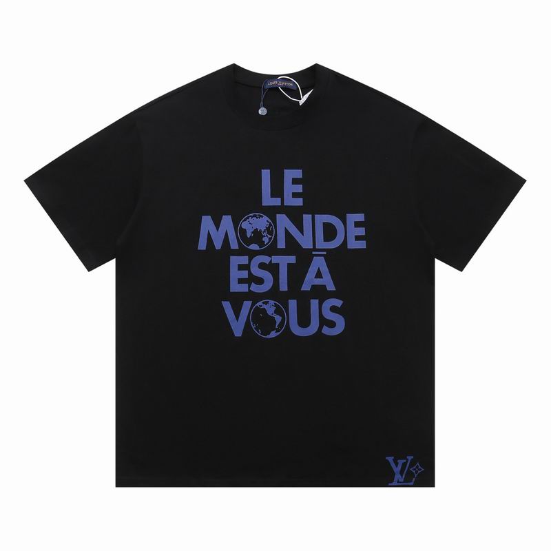 Wholesale Cheap High Quality L.ouis Vuitton Replica Short Sleeved Designer T shirts for Sale