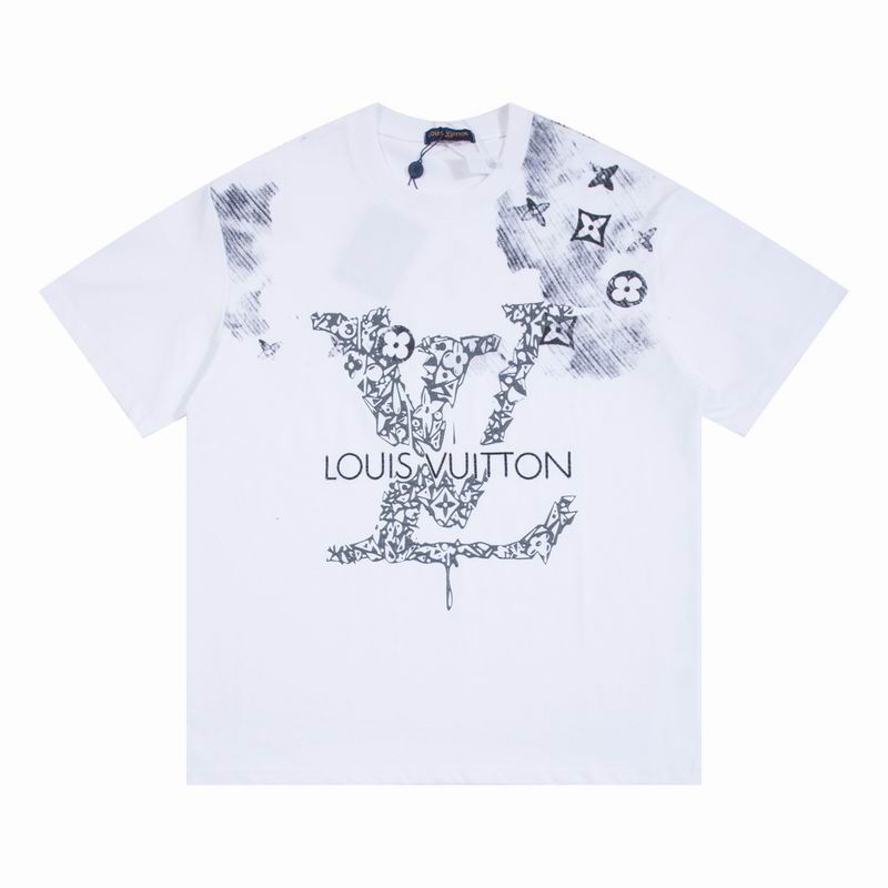Wholesale Cheap High Quality L.ouis Vuitton Replica Short Sleeved Designer T shirts for Sale