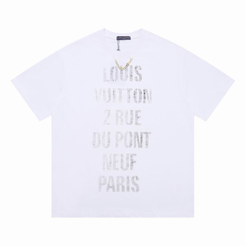 Wholesale Cheap High Quality L.ouis Vuitton Replica Short Sleeved Designer T shirts for Sale