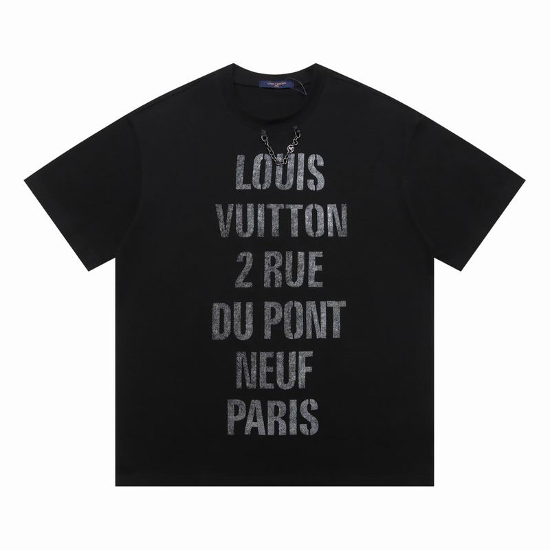 Wholesale Cheap High Quality L.ouis Vuitton Replica Short Sleeved Designer T shirts for Sale