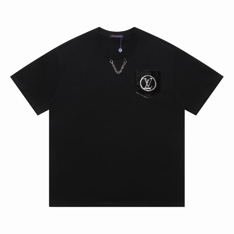 Wholesale Cheap High Quality L.ouis Vuitton Replica Short Sleeved Designer T shirts for Sale