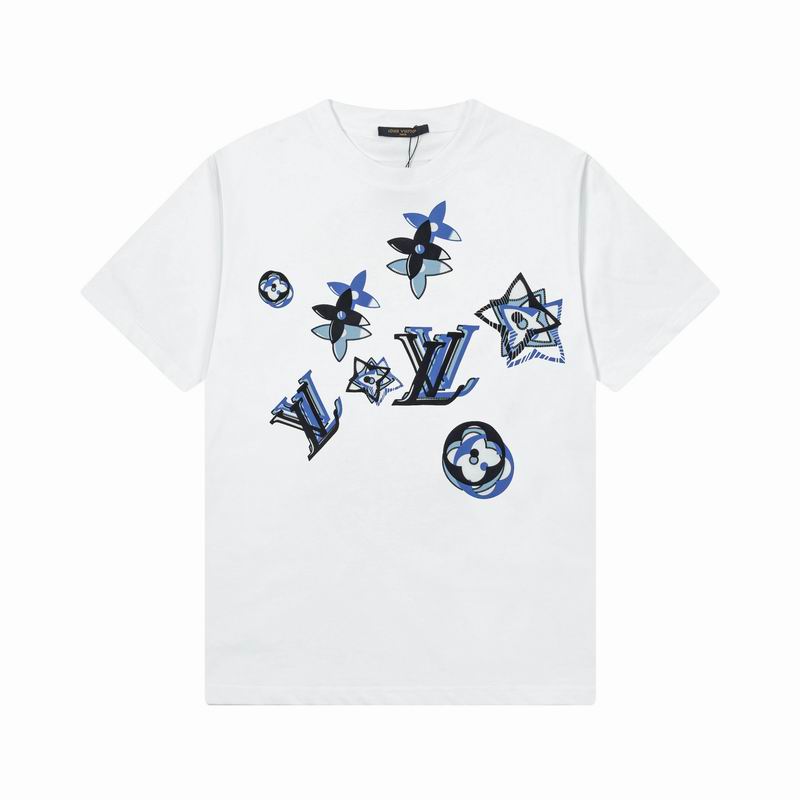 Wholesale Cheap High Quality L.ouis Vuitton Replica Short Sleeved Designer T shirts for Sale