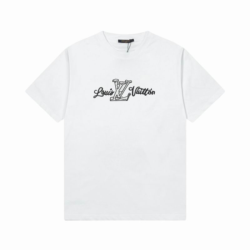 Wholesale Cheap High Quality L.ouis Vuitton Replica Short Sleeved Designer T shirts for Sale