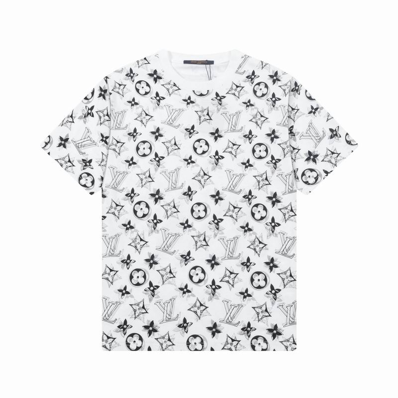 Wholesale Cheap High Quality L.ouis Vuitton Replica Short Sleeved Designer T shirts for Sale