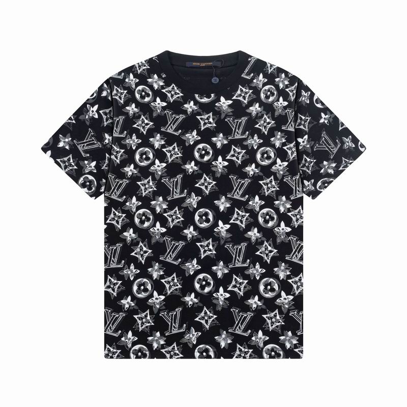 Wholesale Cheap High Quality L.ouis Vuitton Replica Short Sleeved Designer T shirts for Sale