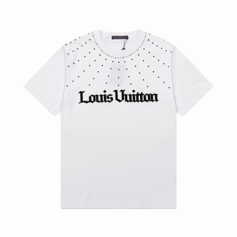 Wholesale Cheap High Quality L.ouis Vuitton Replica Short Sleeved Designer T shirts for Sale