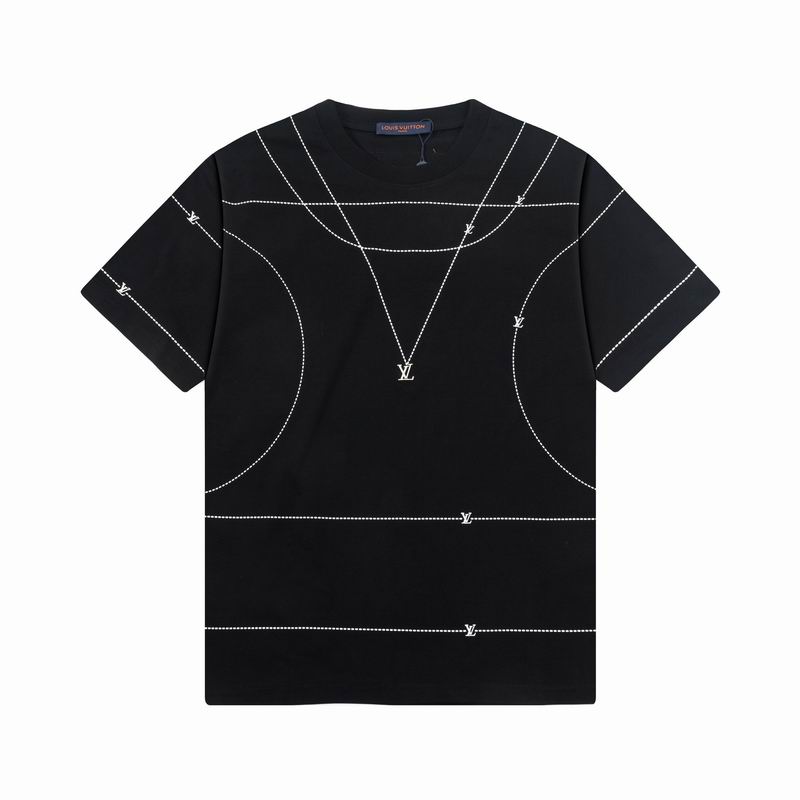 Wholesale Cheap High Quality L.ouis Vuitton Replica Short Sleeved Designer T shirts for Sale