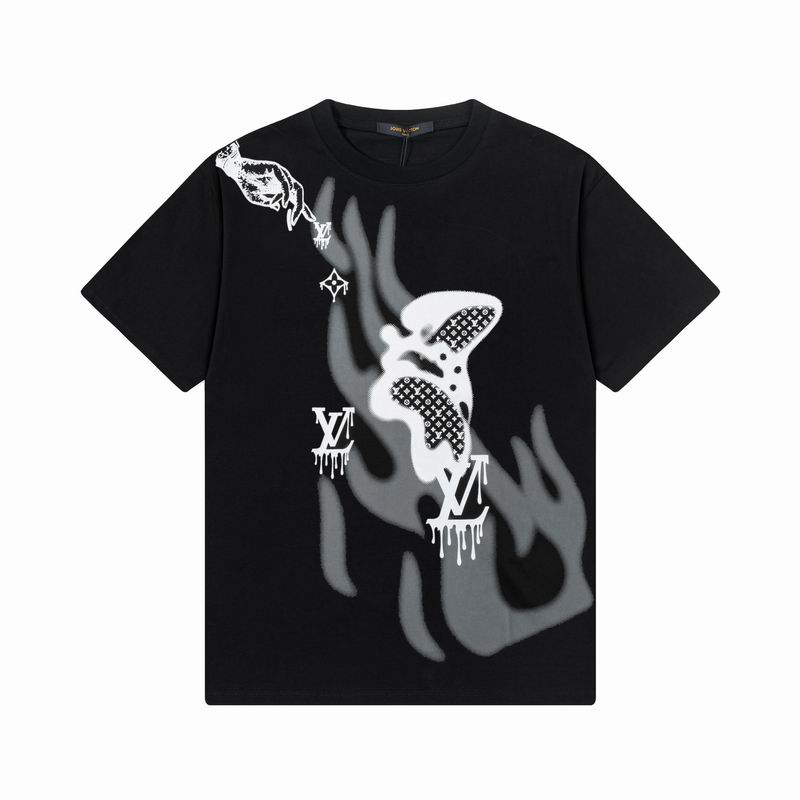 Wholesale Cheap High Quality L.ouis Vuitton Replica Short Sleeved Designer T shirts for Sale