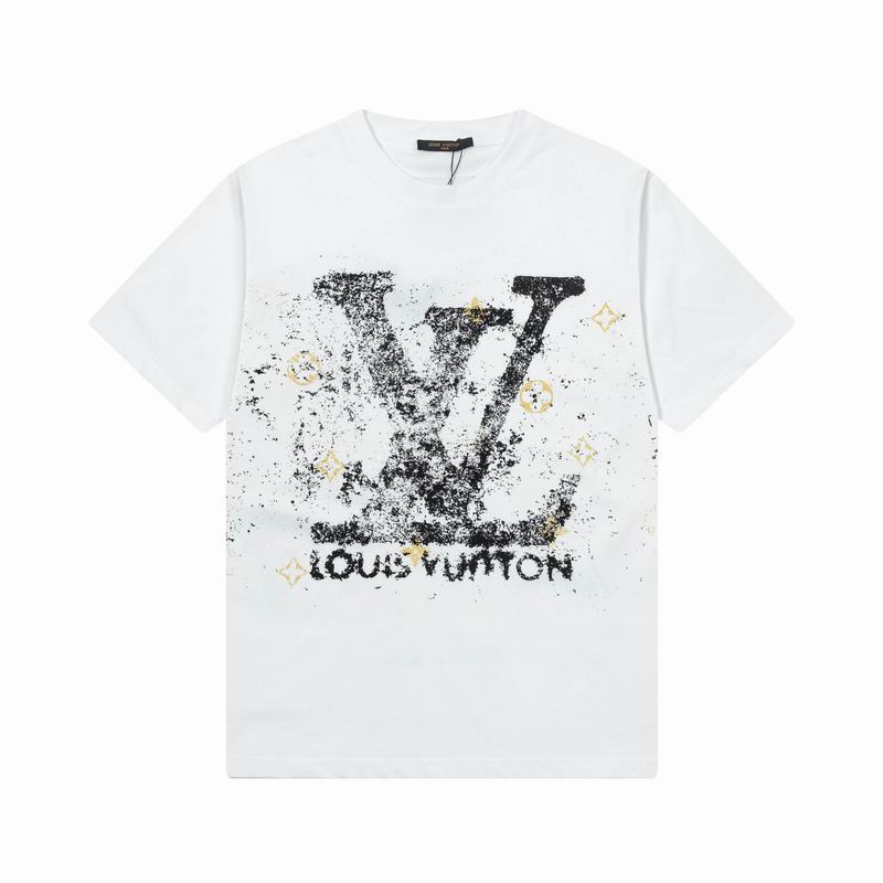 Wholesale Cheap High Quality L.ouis Vuitton Replica Short Sleeved Designer T shirts for Sale
