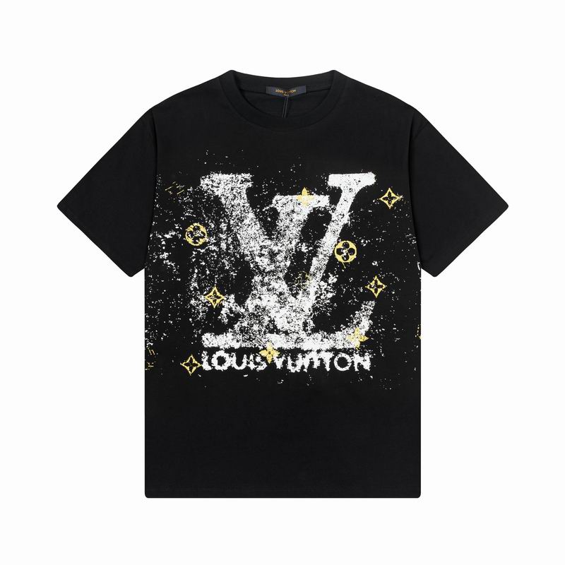 Wholesale Cheap High Quality L.ouis Vuitton Replica Short Sleeved Designer T shirts for Sale