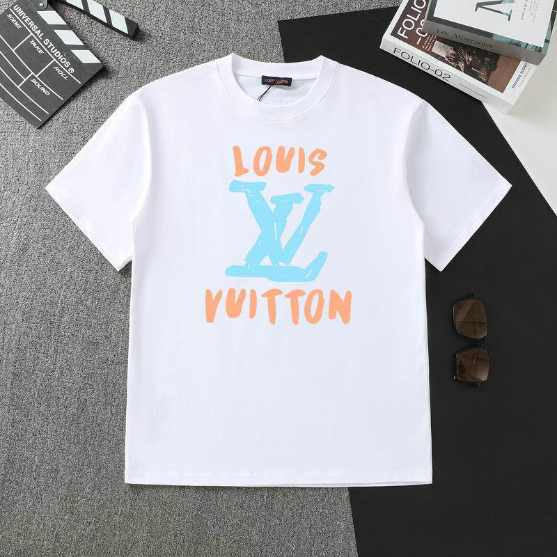 Wholesale Cheap High Quality women L.ouis Vuitton Replica Designer T shirts for Sale