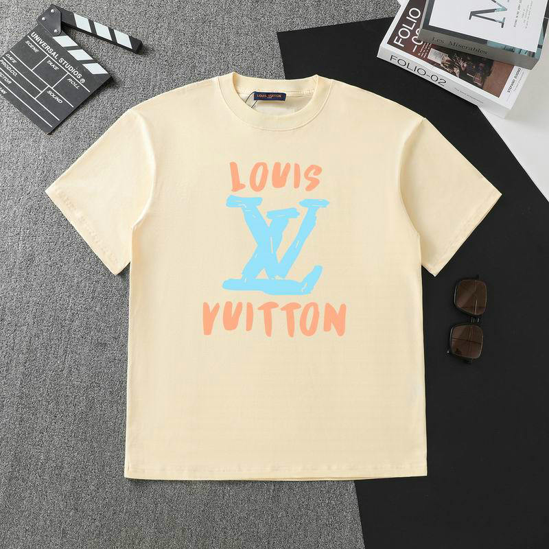 Wholesale Cheap High Quality women L.ouis Vuitton Replica Designer T shirts for Sale