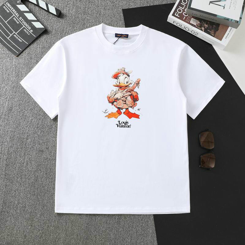 Wholesale Cheap High Quality women L.ouis Vuitton Replica Designer T shirts for Sale