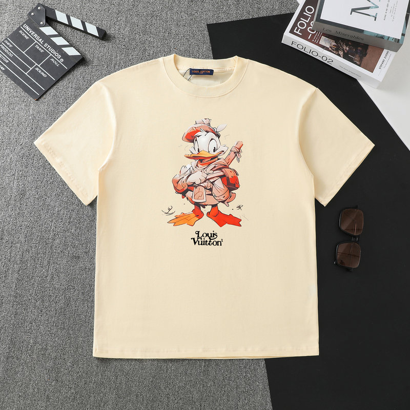 Wholesale Cheap High Quality women L.ouis Vuitton Replica Designer T shirts for Sale