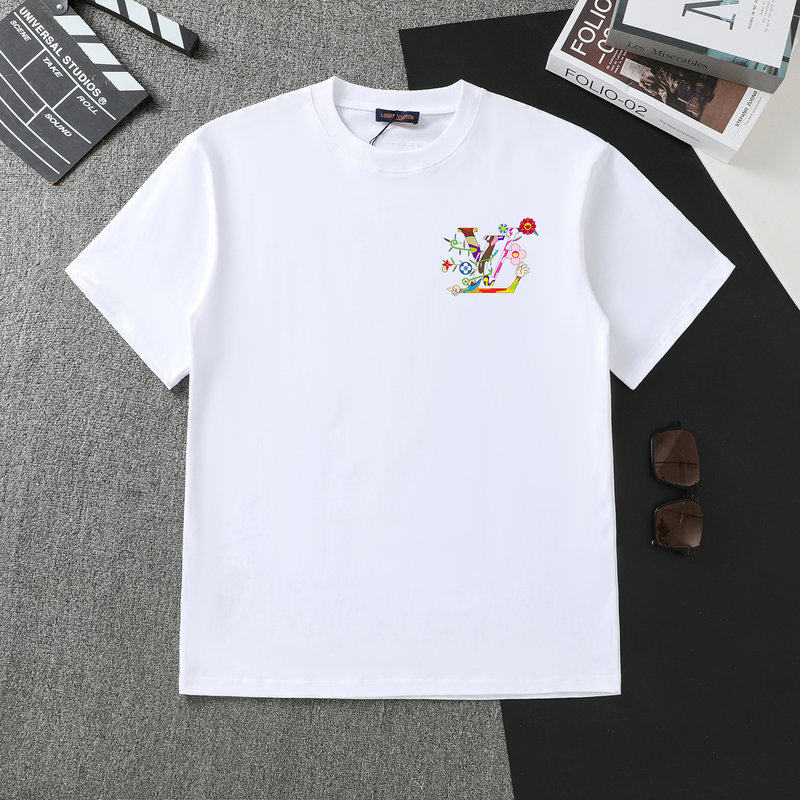 Wholesale Cheap High Quality women L.ouis Vuitton Replica Designer T shirts for Sale