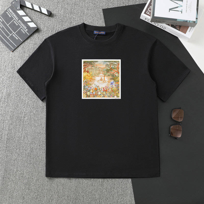 Wholesale Cheap High Quality women L.ouis Vuitton Replica Designer T shirts for Sale