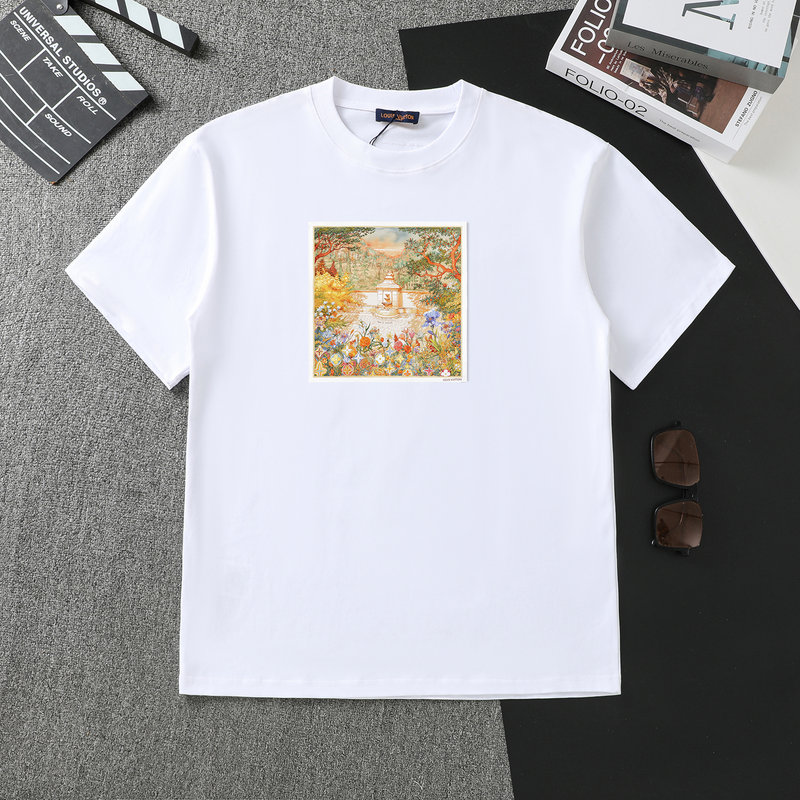 Wholesale Cheap High Quality women L.ouis Vuitton Replica Designer T shirts for Sale