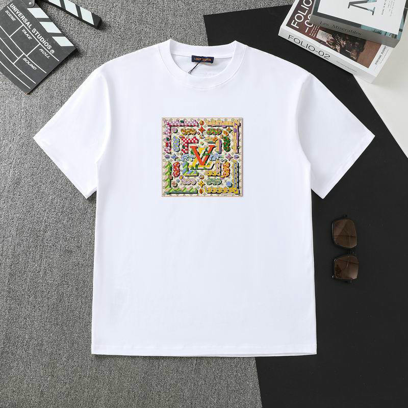 Wholesale Cheap High Quality women L.ouis Vuitton Replica Designer T shirts for Sale