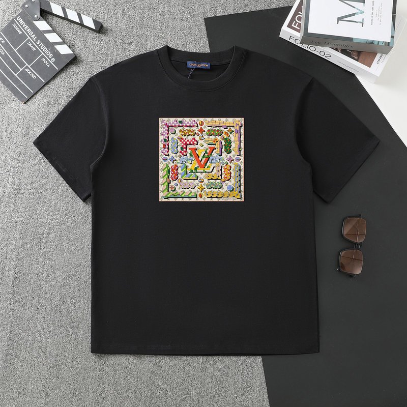 Wholesale Cheap High Quality women L.ouis Vuitton Replica Designer T shirts for Sale