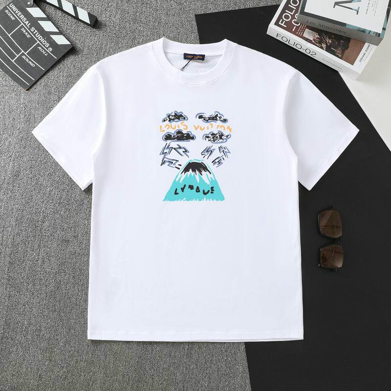 Wholesale Cheap High Quality women L.ouis Vuitton Replica Designer T shirts for Sale