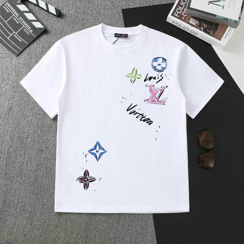 Wholesale Cheap High Quality women L.ouis Vuitton Replica Designer T shirts for Sale
