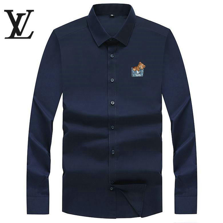 Wholesale Cheap Louis Vuitton Long Sleeve Shirts for Sale