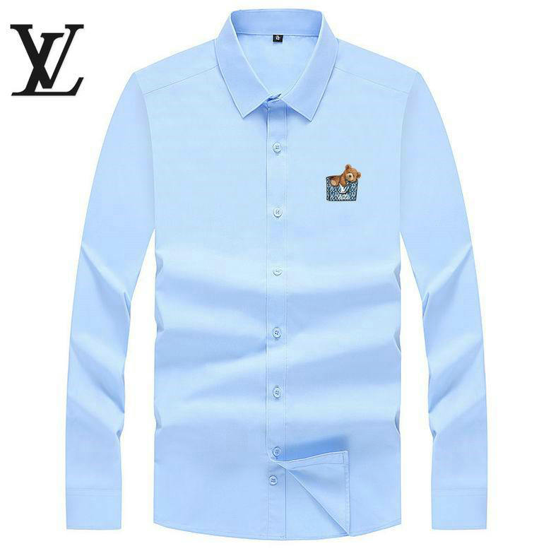 Wholesale Cheap Louis Vuitton Long Sleeve Shirts for Sale