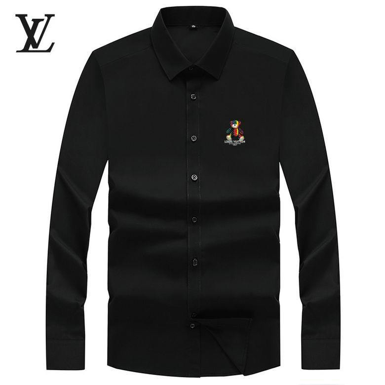 Wholesale Cheap Louis Vuitton Long Sleeve Shirts for Sale
