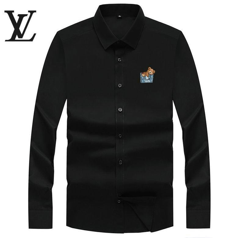 Wholesale Cheap Louis Vuitton Long Sleeve Shirts for Sale