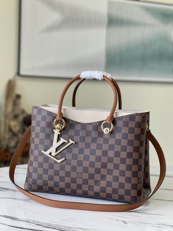Wholesale Cheap Louis Vuitton Riverside Damier Ebene Leather Bags for Sale