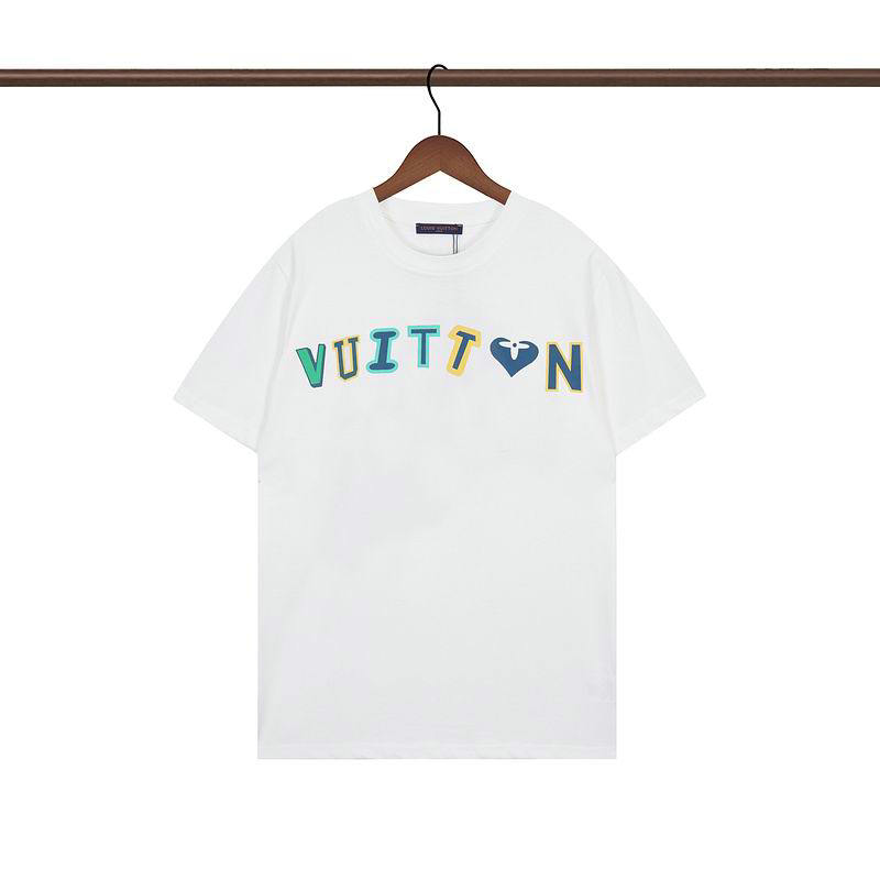 Wholesale Cheap Louis Vuitton Short Sleeve Replica T Shirts for Sale