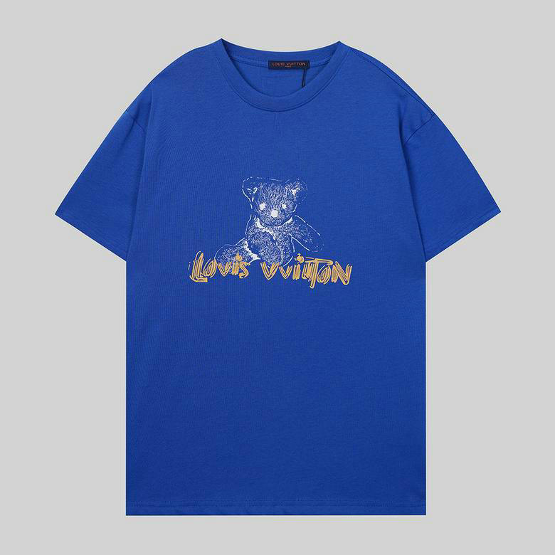 Wholesale Cheap Lv mens Designer Short Sleeve T shirts for Sale