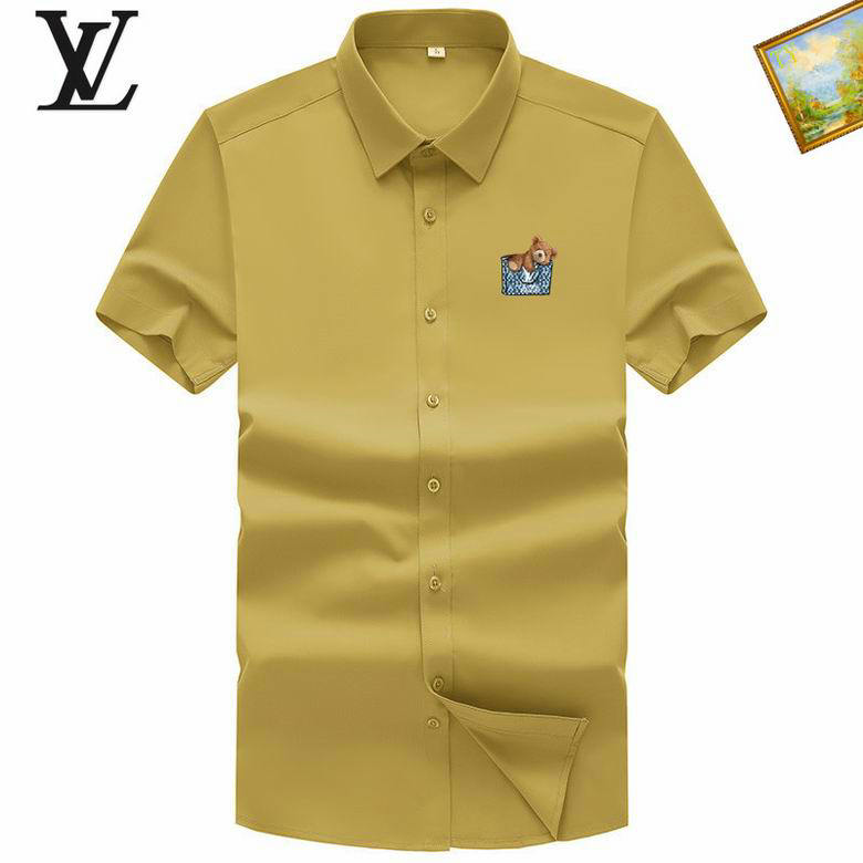 Wholesale Cheap Louis Vuitton Short Sleeve Shirts for Sale