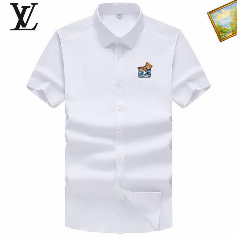 Wholesale Cheap Louis Vuitton Short Sleeve Shirts for Sale