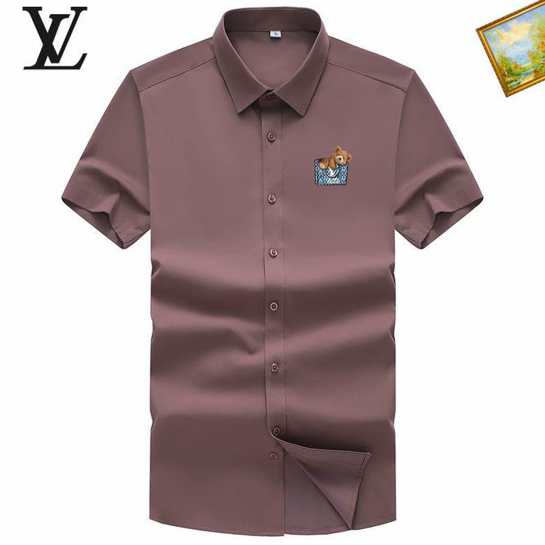 Wholesale Cheap Louis Vuitton Short Sleeve Shirts for Sale