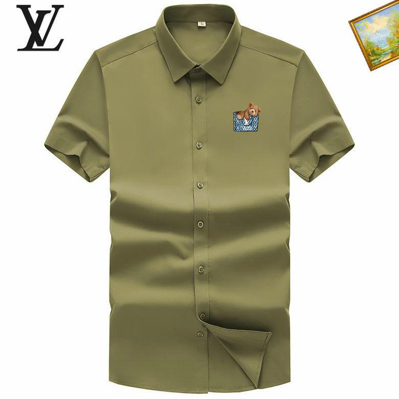 Wholesale Cheap Louis Vuitton Short Sleeve Shirts for Sale