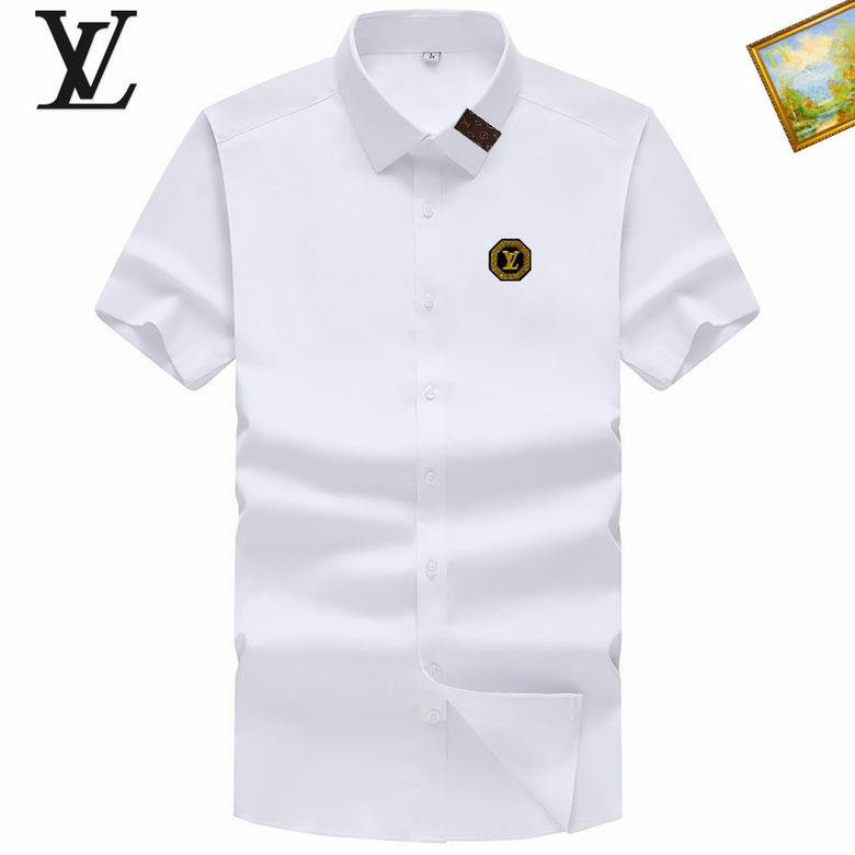 Wholesale Cheap Louis Vuitton Short Sleeve Shirts for Sale