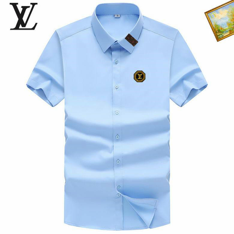 Wholesale Cheap Louis Vuitton Short Sleeve Shirts for Sale