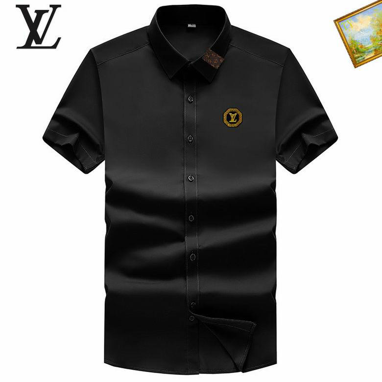 Wholesale Cheap Louis Vuitton Short Sleeve Shirts for Sale
