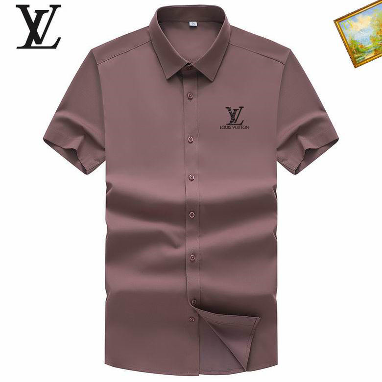Wholesale Cheap Louis Vuitton Short Sleeve Shirts for Sale