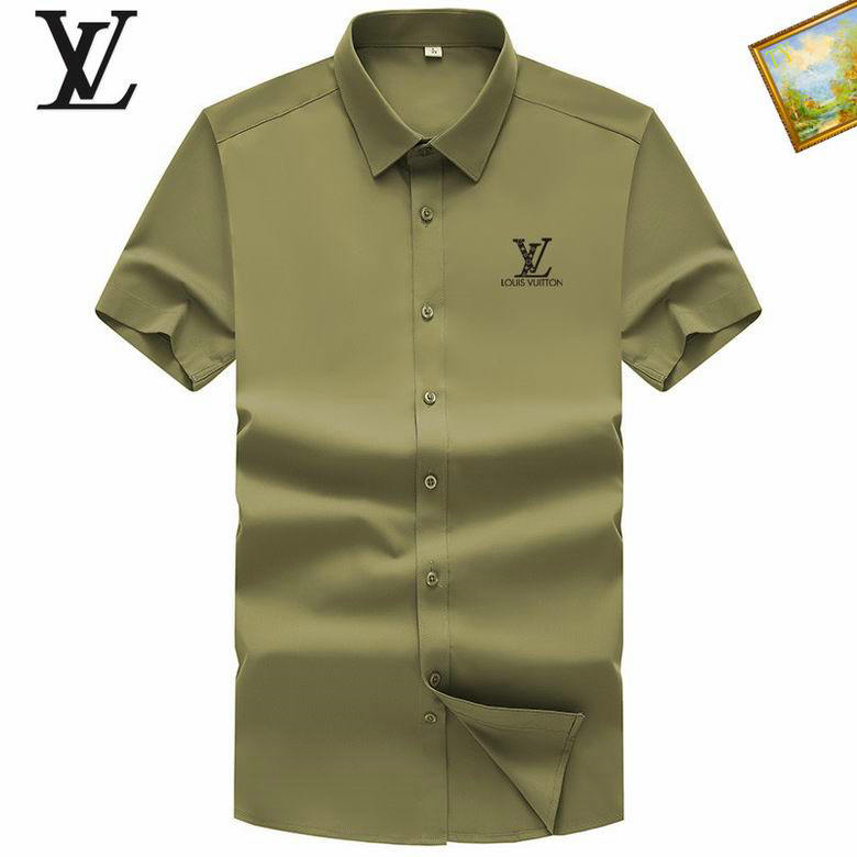 Wholesale Cheap Louis Vuitton Short Sleeve Shirts for Sale