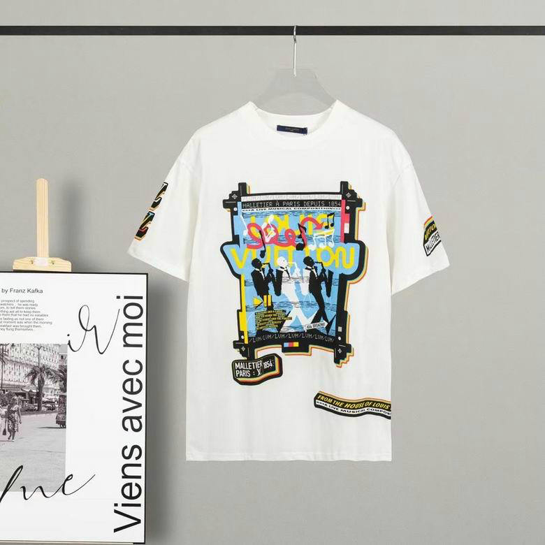 Wholesale Cheap Lv womens Designer Short Sleeve T shirts for Sale