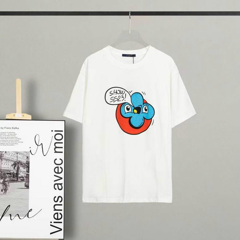 Wholesale Cheap Lv womens Designer Short Sleeve T shirts for Sale