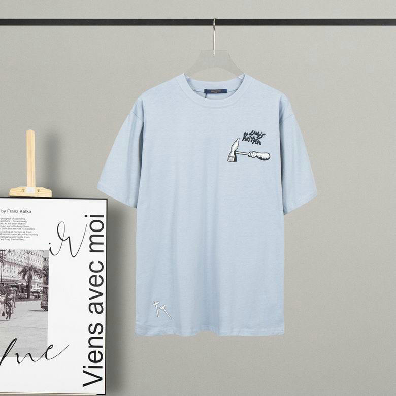 Wholesale Cheap Lv womens Designer Short Sleeve T shirts for Sale