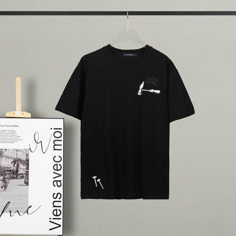 Wholesale Cheap Lv womens Designer Short Sleeve T shirts for Sale