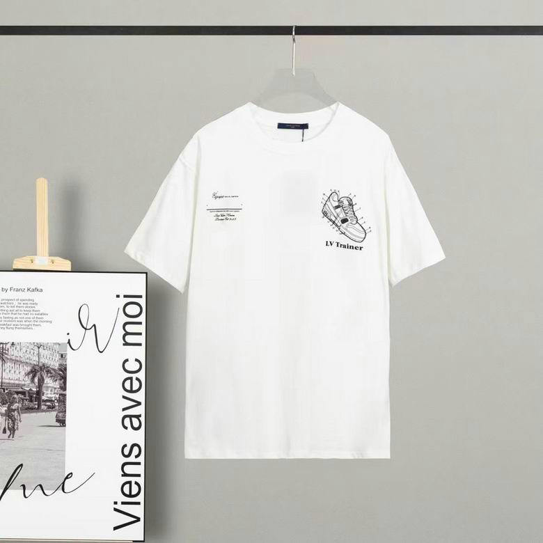 Wholesale Cheap Lv womens Designer Short Sleeve T shirts for Sale